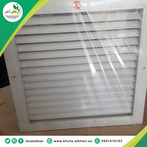 شبك مروحة شفط حديد 36.5 * 36.5