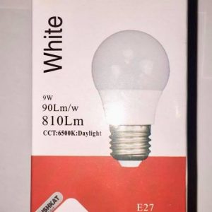 لمبة ليد مشكاة 9 واط ابيض 220