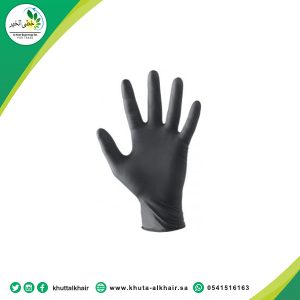 كفوف نايلون اسود