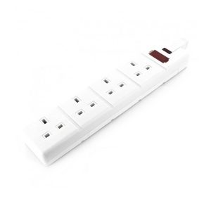 basics راس توصيلة 4 فتحة بدون سلك